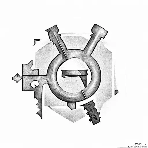 Key Circle With 8 Keys Atachet To It And Each Key Is Original