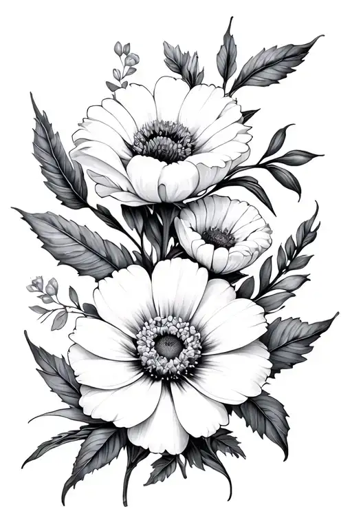 January March August And December Birth Flowers