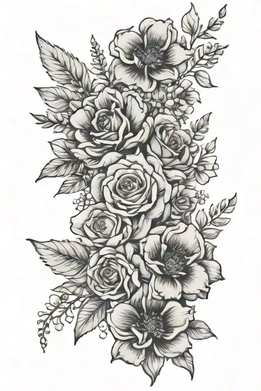 Birth Flower Bouquet