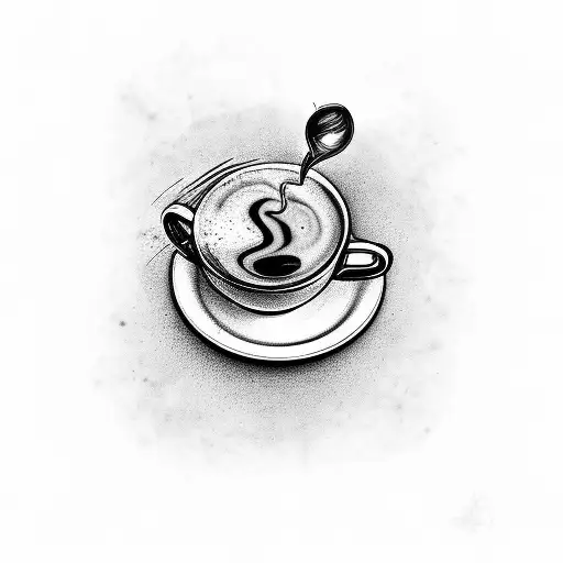 Coffee Cup Alice Wonderland