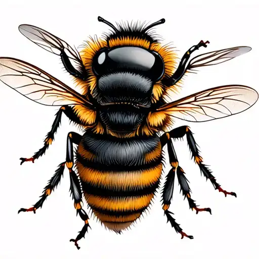 Bee With B6 Incorperated Somehwhere But Not Obvious