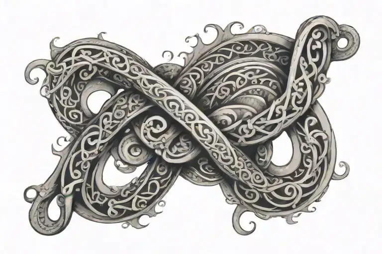 Infinity Symbol Merging