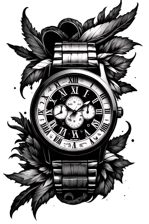 Watch With Roman Numbers