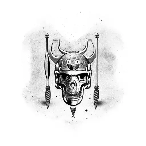 Sports Equipment In The Background With Trophy Standing Out