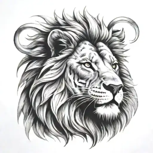 Lion Eyes Only God Can Judge