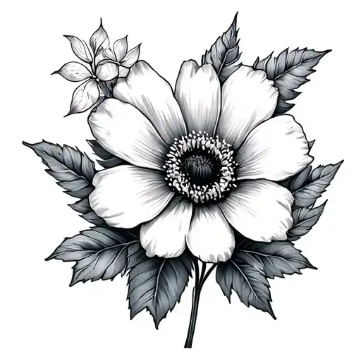 August And March Birth Flower