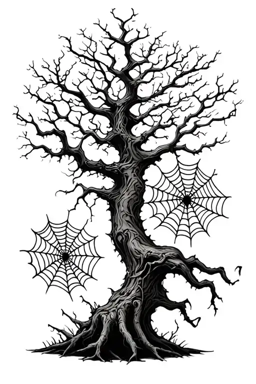 Poison Tree And Spider Webs