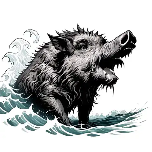 Wild Wood Boar And Heavy Waves Of Aquarius Join Force