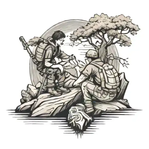 Rest In Peace Little Brother Climbing Mountain