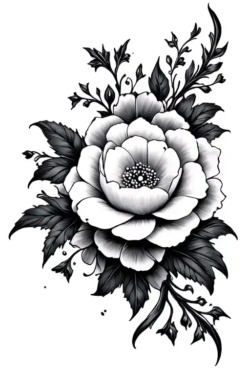 Gothic Floral Design