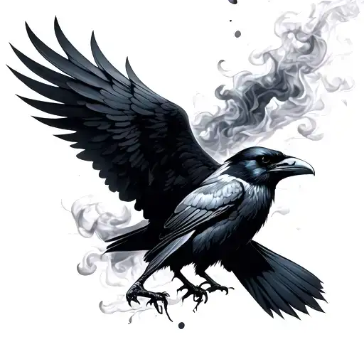 Raven In Smoke