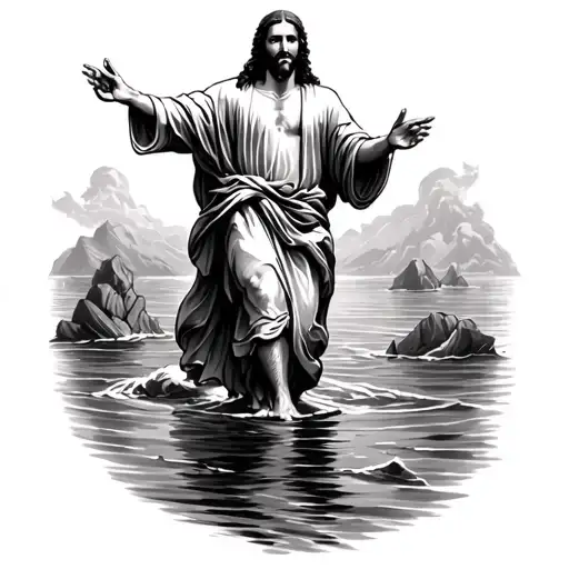 Jesus Walking On Water