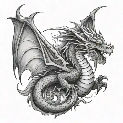 Dragon With Wings