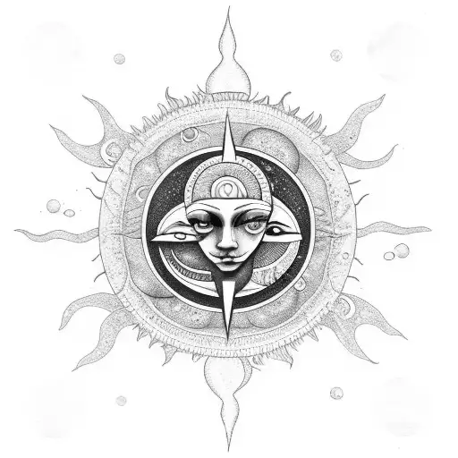 Sun And Moon Bohemian