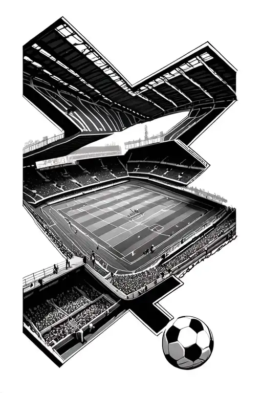 Soccer Stadium Filled