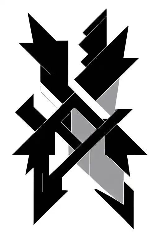 Geometry Arrow Design