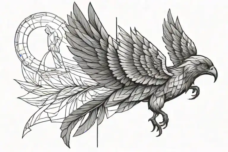 Icarus Geometric Thigh