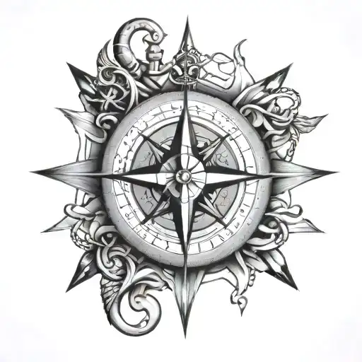 Compass And Anchor