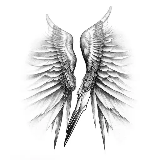 Long Bird Wing Forearm