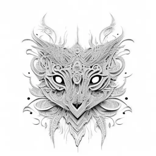 A Stylish Dress Made Entirely Of Intricate Black And Grey Money Patterns