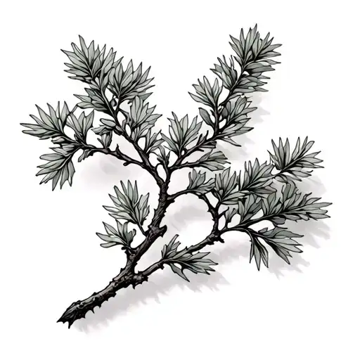 Juniper Tree Branch