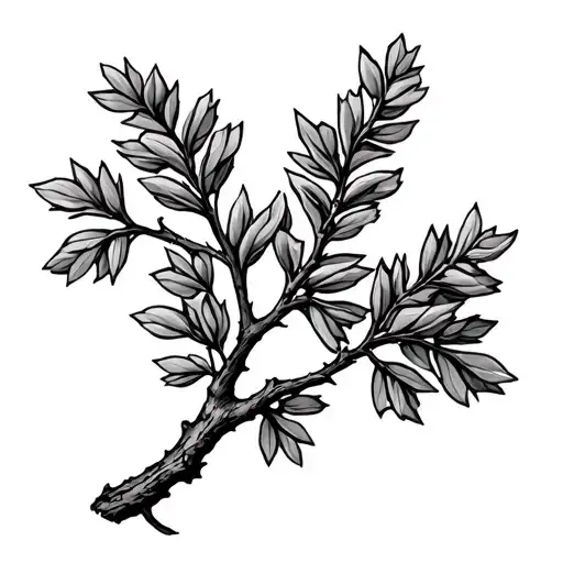 Juniper Tree Branch