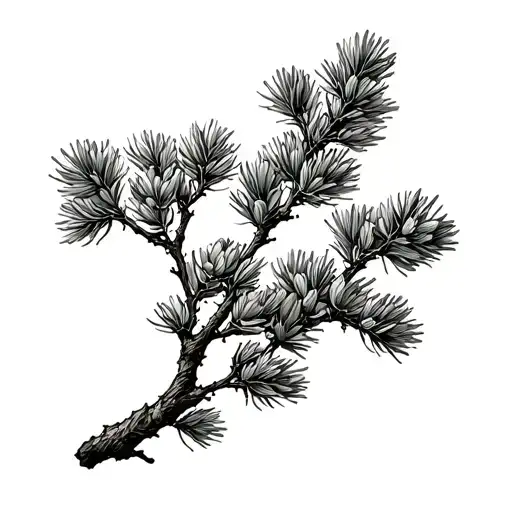 Juniper Tree Branch