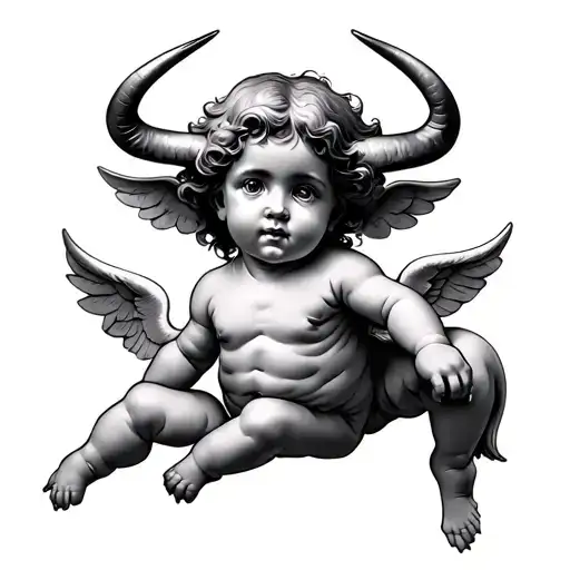 Cherubs Taurus Zodiac Sign