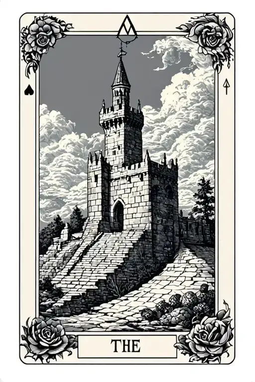Tarot Card Of The Tower