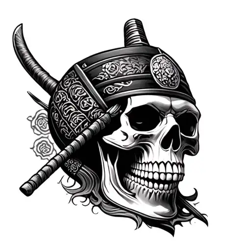 Samurai Skull