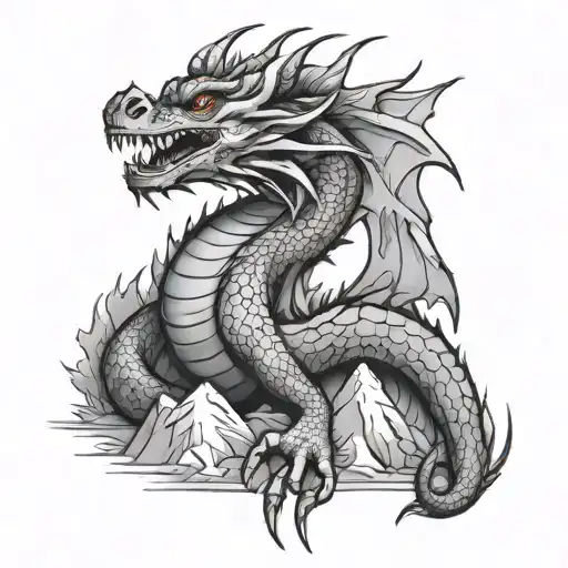 Mountain Small Dragon