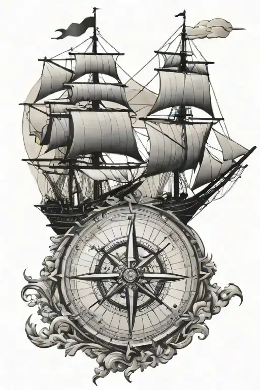 Compass Ship Map