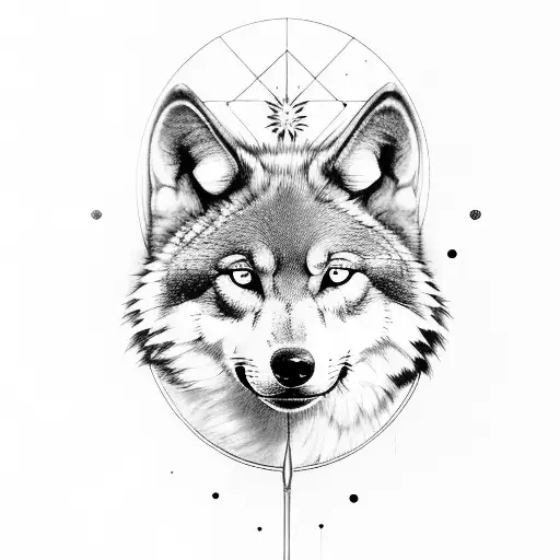 Artemis Goddess With Wolf