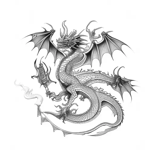 Full Dragon Backpiece