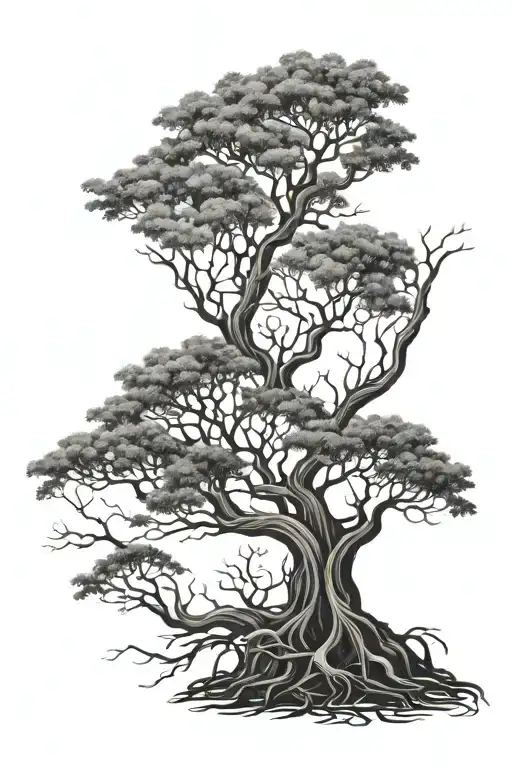 Tree Of Life With Roots