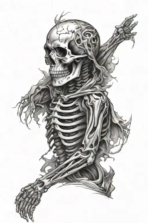 Skeleton Sleeve Structure