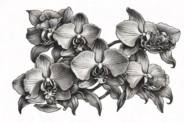 Orchid Flowers Garden Growing