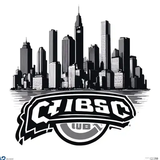 312 Chicago Skyline Cubs
