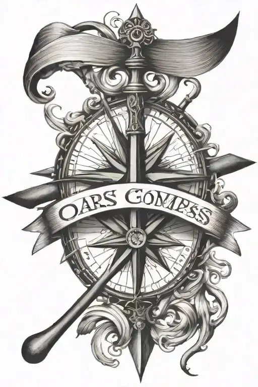 Oars And Compass