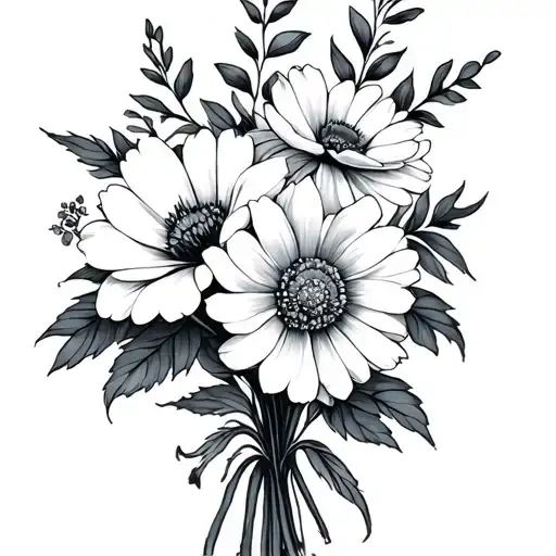 Birth Flower Bouquet