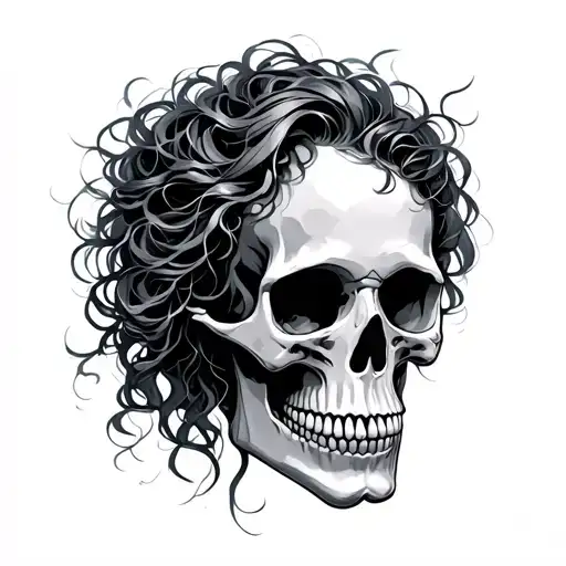 Skull Hair