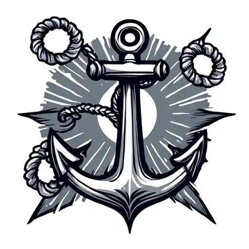 Navy Anchor