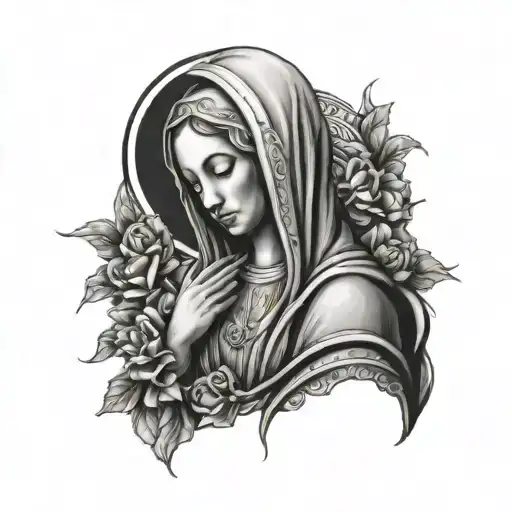 Gothic Virgin Mary