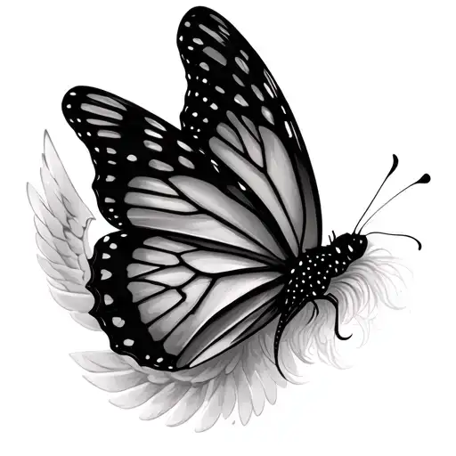 Butterfly With Angel