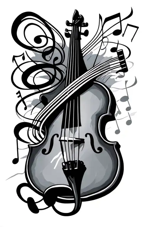 Music Staff And Notes