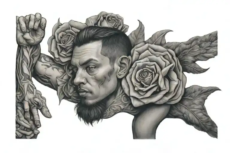 Portrait Demonstrating My Strong Enough