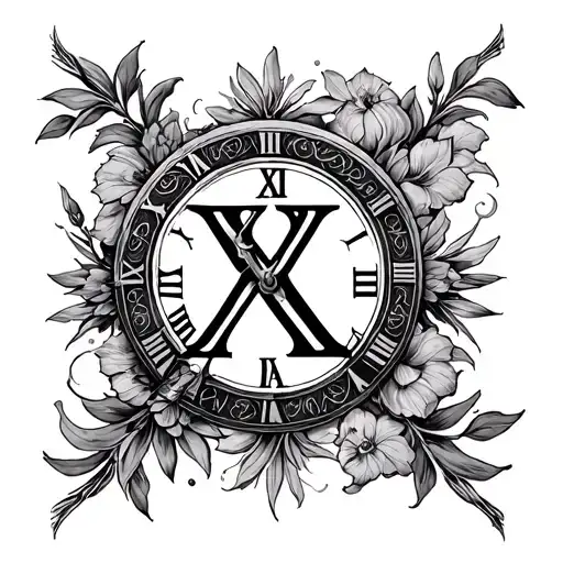 Roman Numeral Birthday