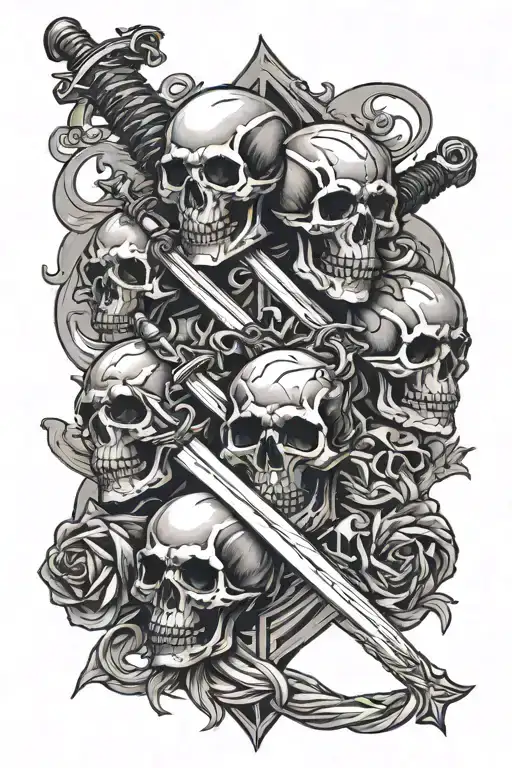 Skulls And Sword