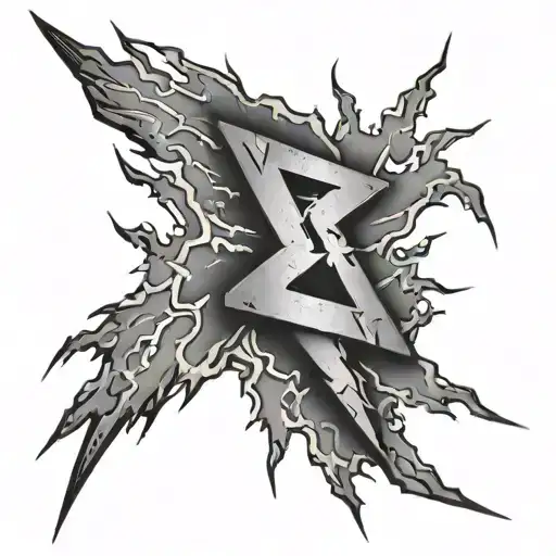 Word Fear And Lightning Storm