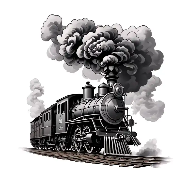 Engine Steam Train